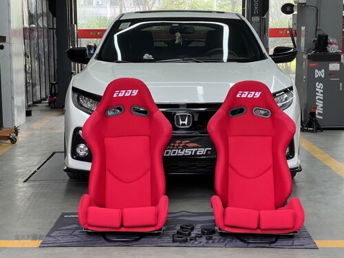 آخرین مورد شرکت Both Performance and Comfort in One! Honda Civic 1.5T Gets EDDY Racing Seats Upgrade