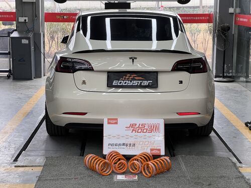 آخرین مورد شرکت 2021 Tesla Model 3 RWD Upgraded with Sport Short Springs: Sleeker Stance & Smoother Ride!