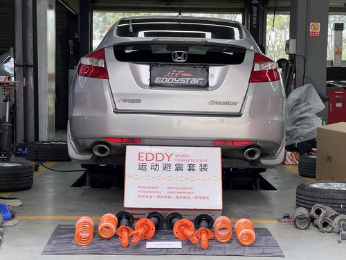 آخرین مورد شرکت 2013 Honda Accord Crosstour 2.4L Upgraded with EDDY Sport Shock Absorber Kit