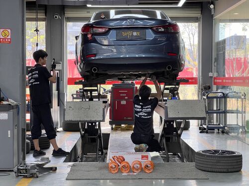 آخرین مورد شرکت Mazda Atenza + EDDY Sport Short Springs｜Super Cool & Comfortable!