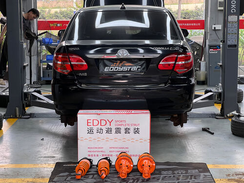 آخرین مورد شرکت 2012 Toyota Corolla 1.8L | EDDY Sport Shock Absorber Kit Upgrade: Stance & Stability Combined