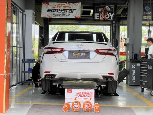 آخرین مورد شرکت 2020 Toyota Camry 2.0L upgraded with EDDY sport lowering springs, balancing handling and comfort