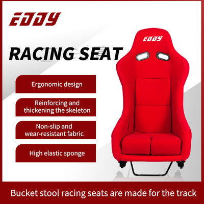 کیفیت  Modified Bucket Racing Seat Carbon Fiber Customizable For Drift Sports کارخانه