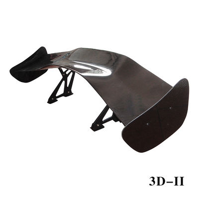 اسپویلر عقب اتومبیل فیبر کربن 3D-II قابل تنظیم آسان نصب با نوار و پیچ 3M