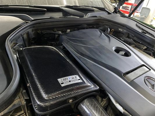 مرسدس بنز W205 فیبر کربن جذب هوا افزایش جریان هوا قطعات موتور خودرو