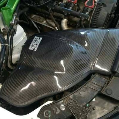جعبه هوای فیبر کربن سبک وزن قوی و شیک ارتقاء برای آودی A5