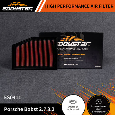 فیلتر هوای با جریان بالای EDDYSTAR برای پورشه Bobst 2.7 3.2 با عمر فیلتر تا 60000 مایل و شماره OE ES0411