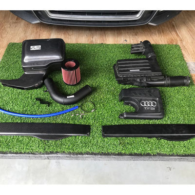 کیت ورودی هوای فیبر کربن بهینه شده برای جریان هوا برای آئودی A3 1.4T (EA211) مدل 14-19 با راندمان سوخت بالا و کیفیت 100% تست شده