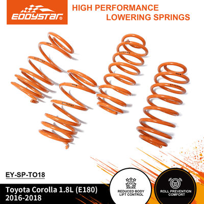 EDDYSTAR Sport لوله های پایین برای تویوتا کورولا - سازگار با شوک های OEM، متناسب با اکثر وسایل نقلیه ورزشی، تعویض مستقیم