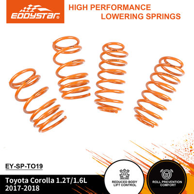 EDDYSTAR Sport لوله های پایین برای تویوتا کورولا - سازگار با شوک های OEM، متناسب با اکثر وسایل نقلیه ورزشی، تعویض مستقیم